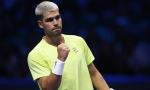 Alcaraz kickstarts ATP Finals with thumping win