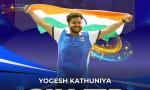Para Worlds: Yogesh Kathuniya wins discus silver