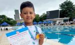 World Record! 7-year-old Thane boy Reyaansh Khamkar conquers Arabian sea