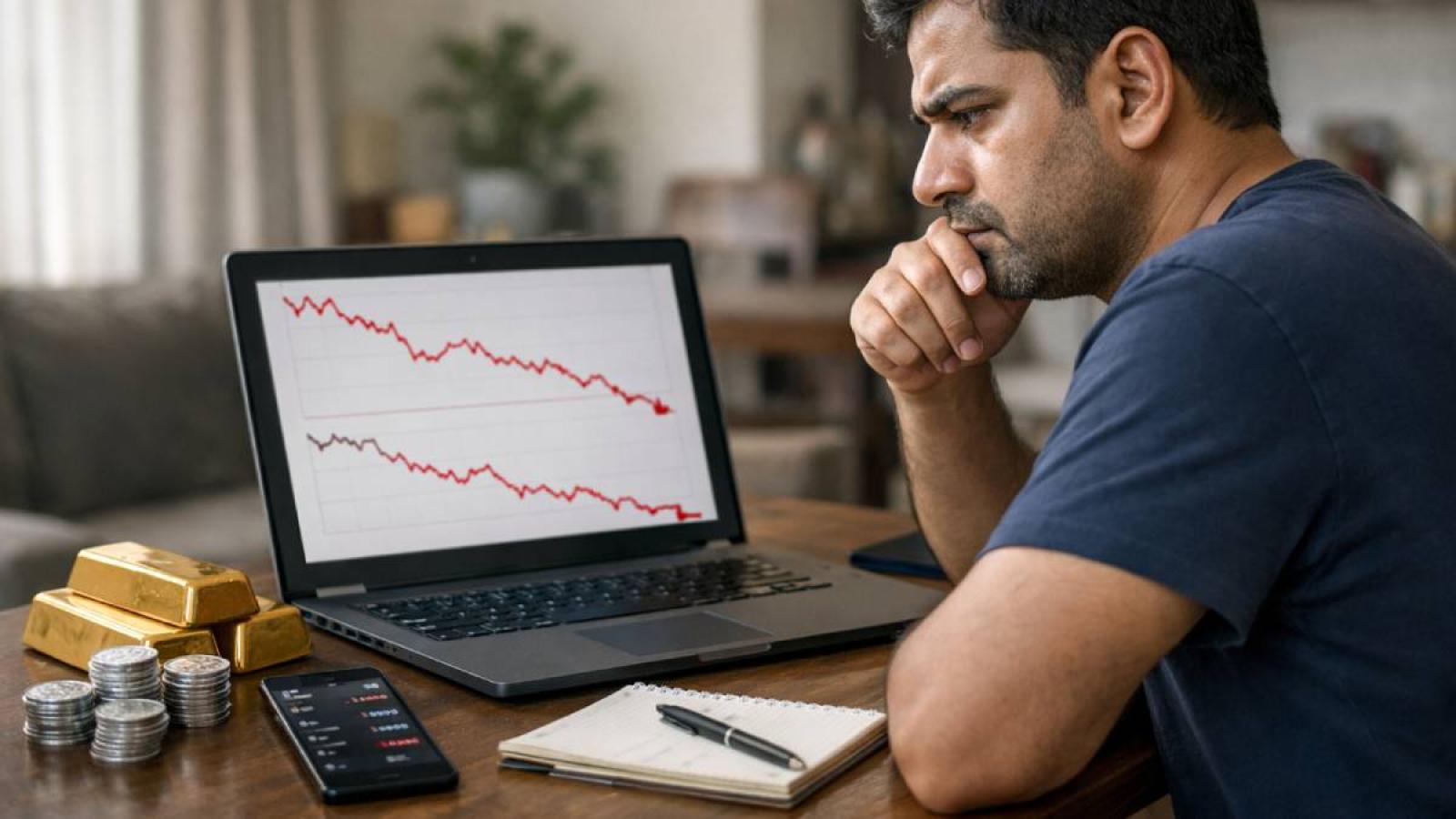 rediff.com - Sanjay Kumar Singh - Gold, Silver Fall: Investors Must Stay Cautious