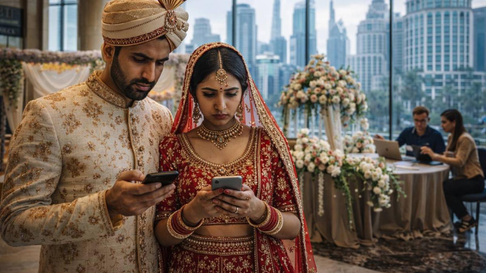 rediff.com - Anushka Bhardwaj - Iran-Israel Conflict Halts Dubai Weddings