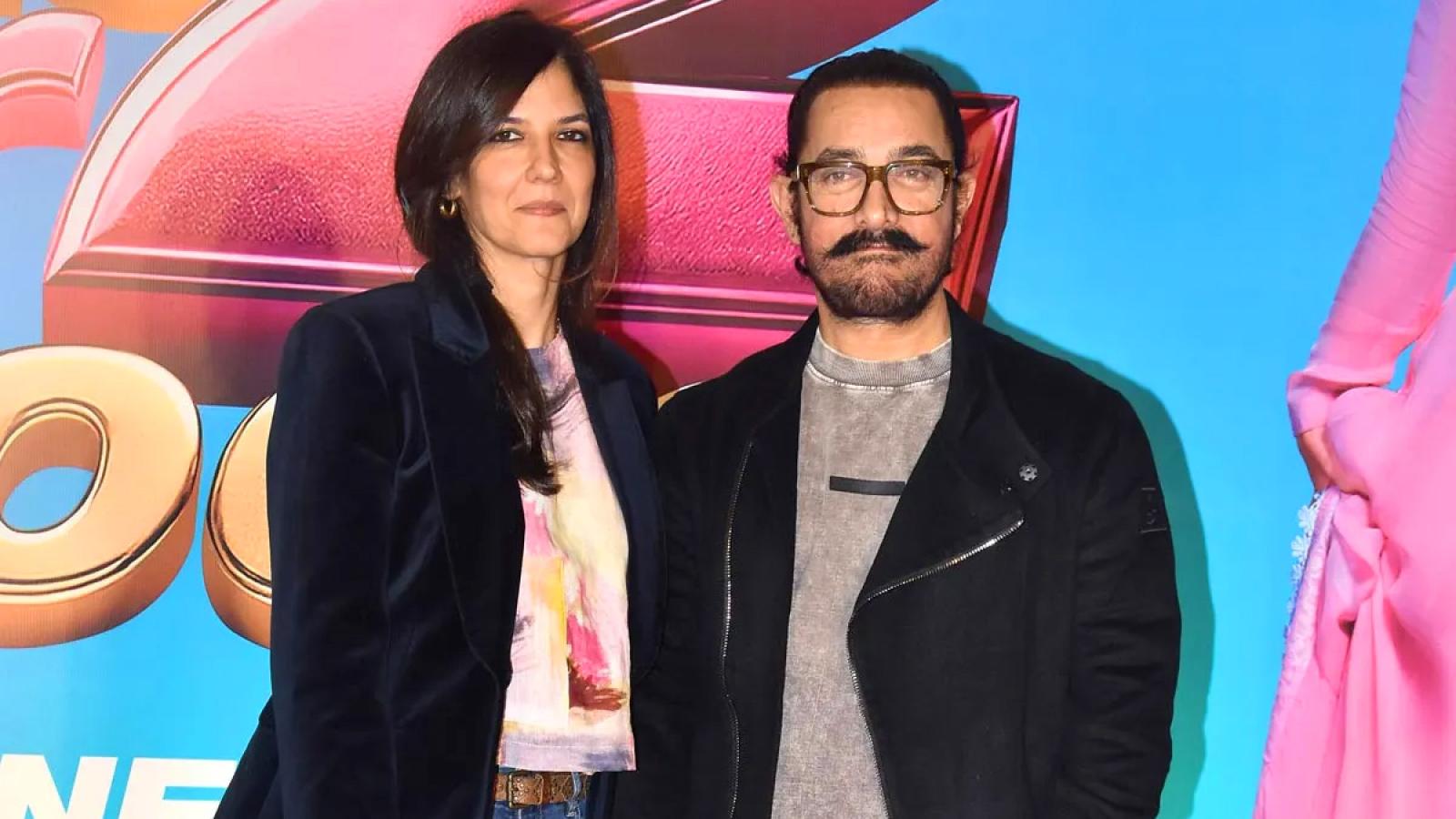 rediff.com - REDIFF MOVIES - Aamir-Gauri Go On A Movie Date