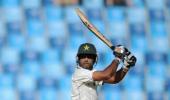 Hafeez, Shehzad score fifties as first Test ends in draw