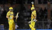 IPL PHOTOS: Raina helps Chennai eliminate Mumbai