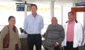 Spotted: Glenn McGrath at Canberra airport