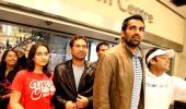 Spotted: Sachin Tendulkar and Zaheer Khan