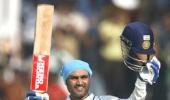 Dhoni's ton propels India to record 726