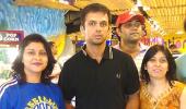 Spotted: Rahul Dravid in Bangalore