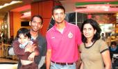 Spotted: Rahul Dravid in South Africa