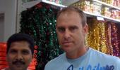 Spotted: Matthew Hayden in Brisbane