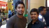 Spotted: Kumar Sangakkara in Johannesburg