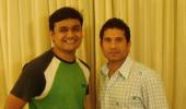 Spotted: Sachin Tendulkar in Bangalore