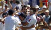 Images: Bowlers put England on top in Adelaide Test