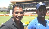 Spotted: Mahendra Singh Dhoni in Adelaide