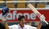 Cook hits double ton as Ashes opener drawn