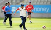 Photos: Sehwag, Gambhir prepare for Edgbaston test