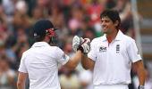 Images: Cook, Morgan feast on weary India