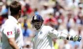 Sehwag involved in an altercation with Aus players