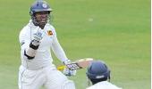 Lanka take firm control of Test; Sangakkara hits ton