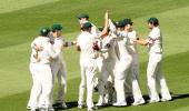 Clarke thanks bowlers for saving blushes