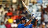 WC warm-up images: Dhoni punishes Kiwi bowlers