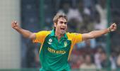 Images: De Villiers, Tahir star in SA win over WI