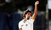 Ishant shines as second Test ends in draw