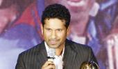 Sachin Tendulkar honoured, WC team felicitated