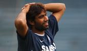 Munaf watches as Team India train ahead of 1st Test