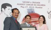 Support Sachin's crusade against cancer in kids