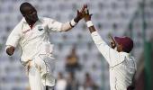 Images: West Indies turn the heat on India