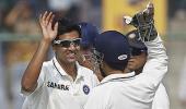 Kotla Test: India need 124 runs more for victory