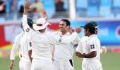 Ajmal sets up Pakistan nine-wicket victory