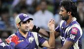 Gambhir, Balaji star in KKR's first win in IPL 5