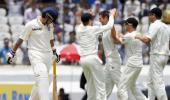 PHOTOS: India vs New Zealand, Hyderabad Test (Day One)