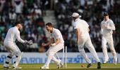 PIX: Indian batsmen falter as England exploit slow track