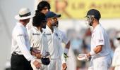 Heated exchange between Kohli and Trott on day four