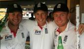 First Look: England celebrate Test series win in India