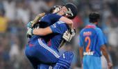 PHOTOS: England win last-ball thriller to level series