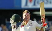 Warner races to hundred after India fold for 161