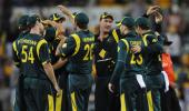 PHOTOS: Warner ton drives Aussies to victory over SL