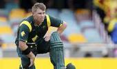 Groin injury makes Warner doubtful for second final