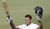 Debutant Du Plessis to the rescue as SA draw 2nd Test