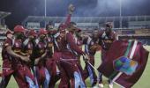 Windies second after India to win all three ICC events