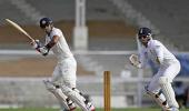 PHOTOS: Tiwary, Yuvraj send England XI on leather hunt