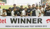 PHOTOS: India vs New Zealand, Bangalore Test (Day 4)