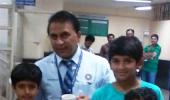 Spotted: Sunil Gavaskar in Bangalore