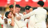 England battling to save Perth Test and keep series alive