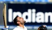 Wanderers Test PHOTOS: Kohli helps India share Day One honours