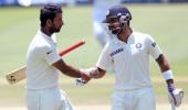 Two late wickets dent SA as India push for victory in first Test